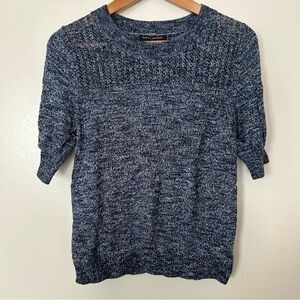 BANANA REPUBLIC Blue and White Sweater